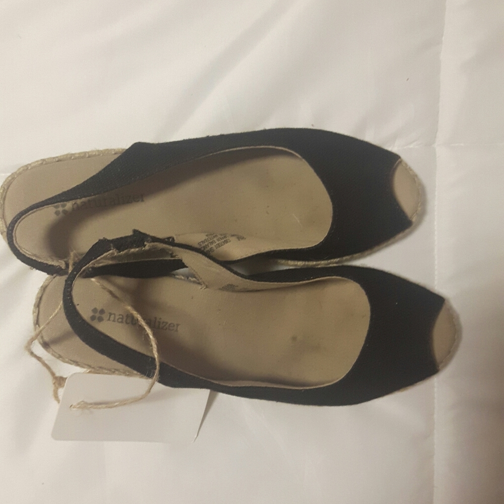 Naturalizer Shine Slingback Espadrille Size 8.5M